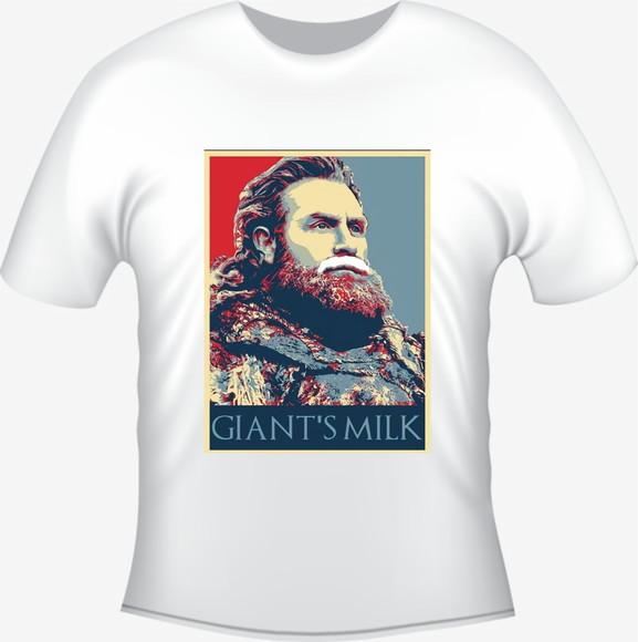 Camiseta Tormund Giant's Milk - Game Of Thrones