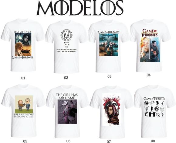 Camiseta Got - Game Of Thrones - Escolha Seu Modelo