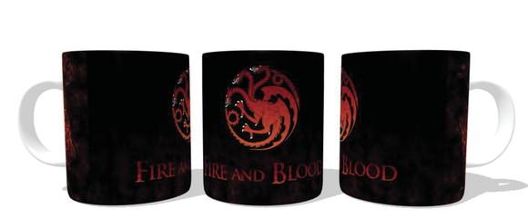 Caneca Game of Thrones House Targaryen