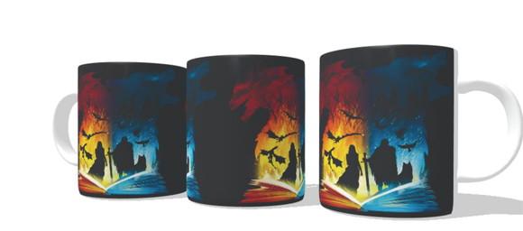 Caneca Game Of Thrones - Fire And Ice