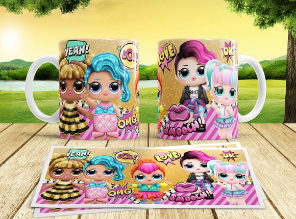 Caneca L.o.l Surprise Colors