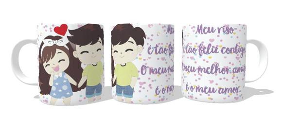 Caneca Meu Melhor Amigo É O Meu Amor - Namorados