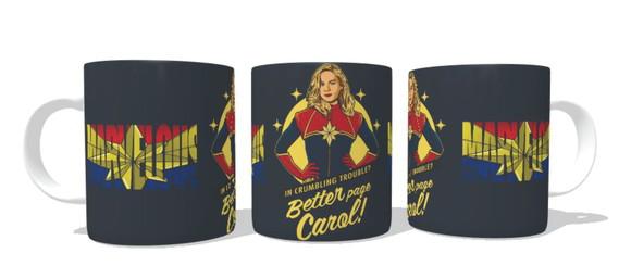 Caneca Capitã Marvel - Marvelous