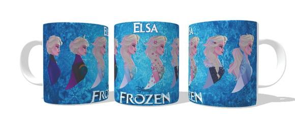 Caneca Frozen Elsa Fases