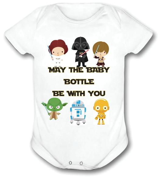 Body Para Bebê Star Wars Baby Bottle