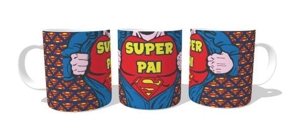 Caneca Super Pai - Superman