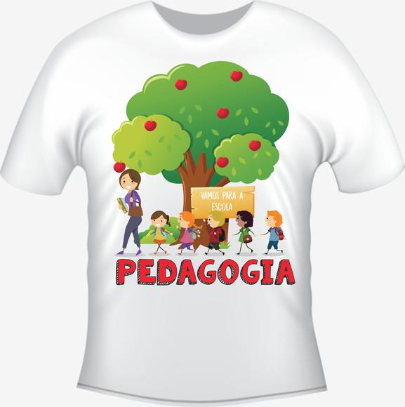 Camiseta Profissão Curso Pedagogia