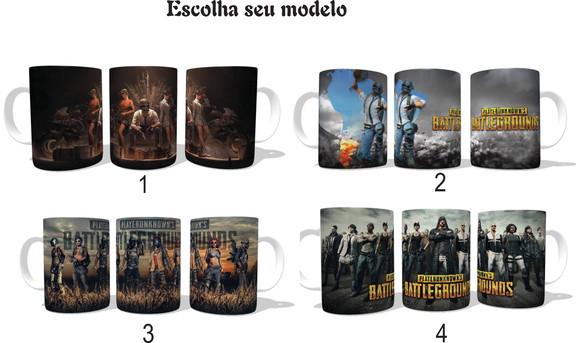 Caneca PUBG Game - escolha seu modelo