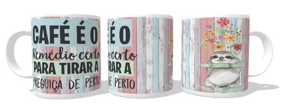 Caneca Café Preguiça