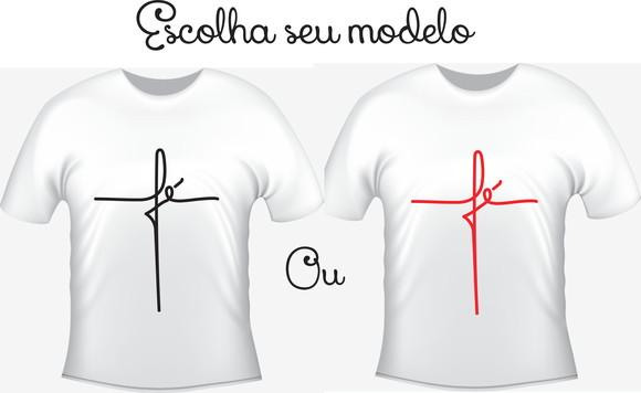 Camiseta Camisa Fé