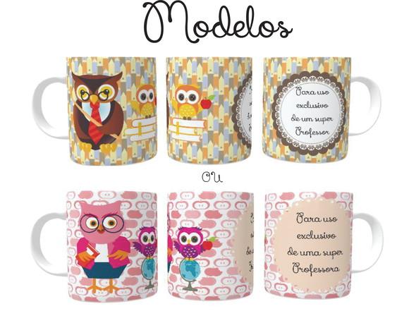 Caneca Professor ou Professora - Personalizada