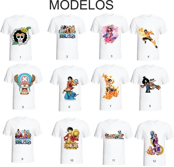 Camiseta One Piece - Escolha seu Modelo