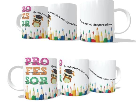 Caneca Professor - Vive para Educar