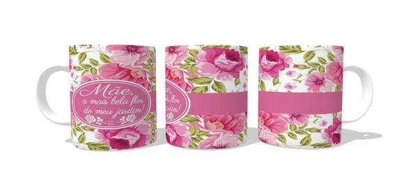 Caneca Mãe Mais Linda do Jardim