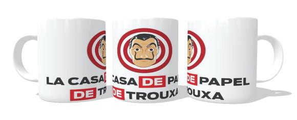 Caneca La Casa de Papel - La Casa de Papel de Trouxa