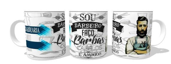 Caneca Profissões Profissão Barbeiro