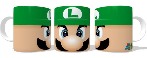 Caneca Mario e Luigi Kit com 02 canecas