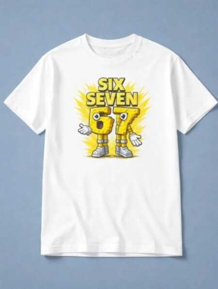Camiseta Six Seven 67 Meme Viral