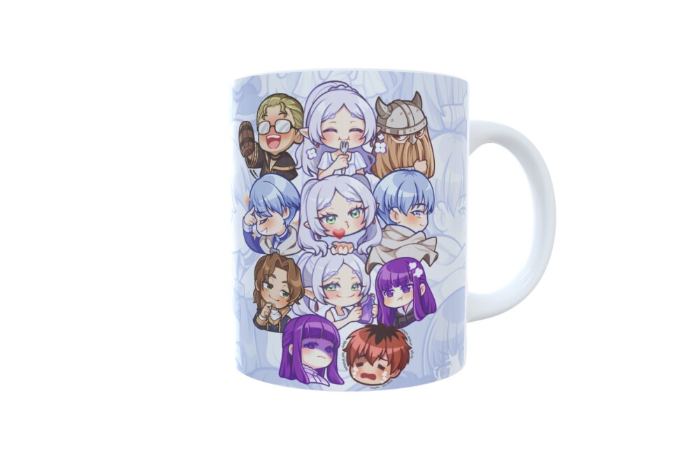 Caneca Frieren Chibi Cute Anime