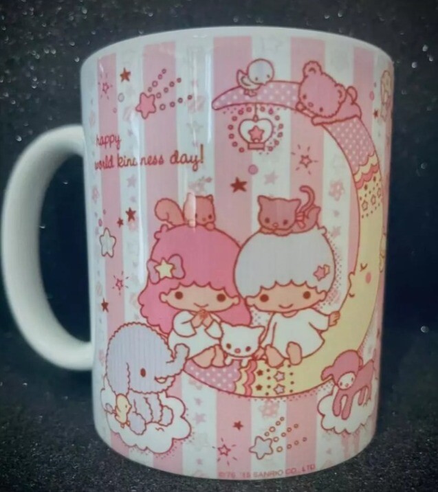Caneca Little Angel Twin Stars Kawaii