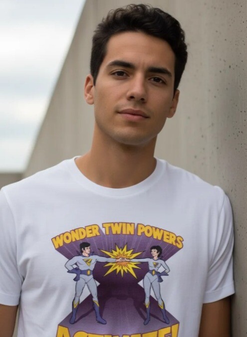 Camiseta Super Gêmeos