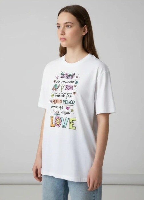 Camiseta Namorados Declaração