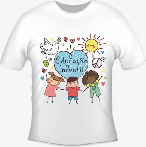 Camiseta Educação Infantil