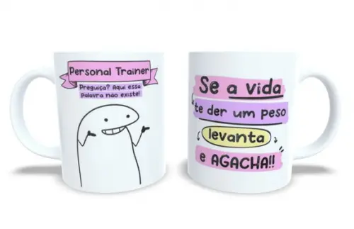 Caneca Personal Trainer Flork