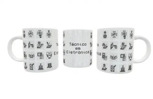 Caneca Ténico em Eletrônica