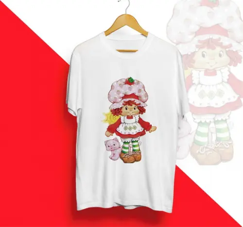 Camiseta Moranguinho Vintage 80