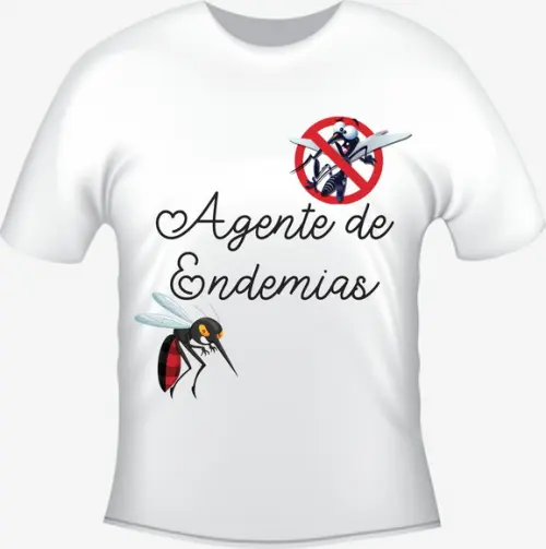 Camiseta Profissão Agente de Endemias
