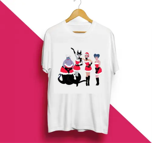 Camiseta Meninas Malvadas - Vilãs Disney Natal Closes