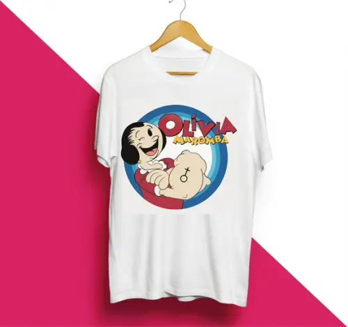 Camiseta Olivia Palito Maromba