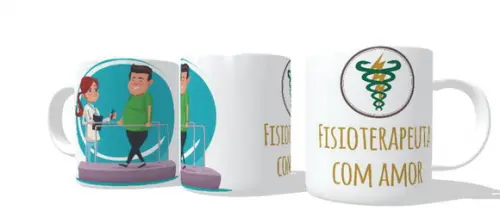 Caneca Profissão Fisioterapeuta