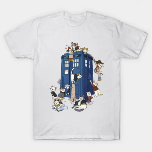 Camiseta Doctor Cat Doctor Who