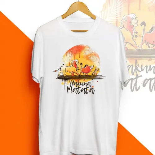 Camiseta Hakuna Matata Rei Leão The Lion King