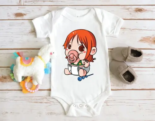 Body Para Bebê - Baby Nami One Piece