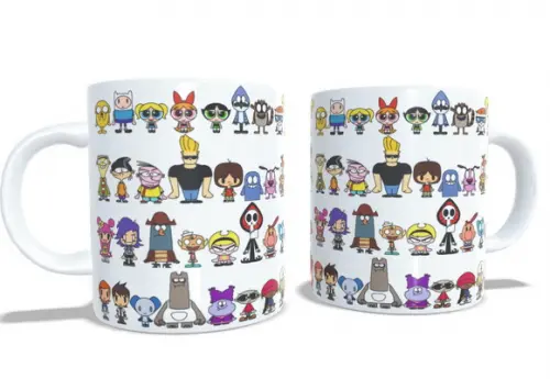 Caneca Cartoon Anos 90 2000