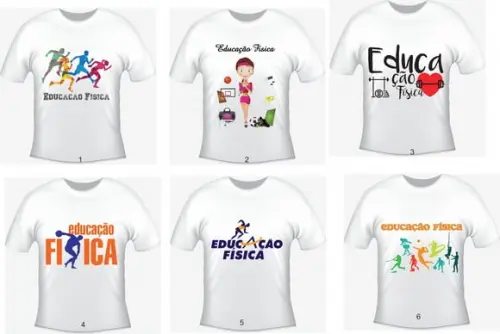 Camiseta Educação Física - Escolha Seu Modelo