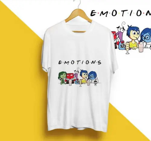 Camiseta E·m·o·t·i·o·n·s Inside Out Divertidamente