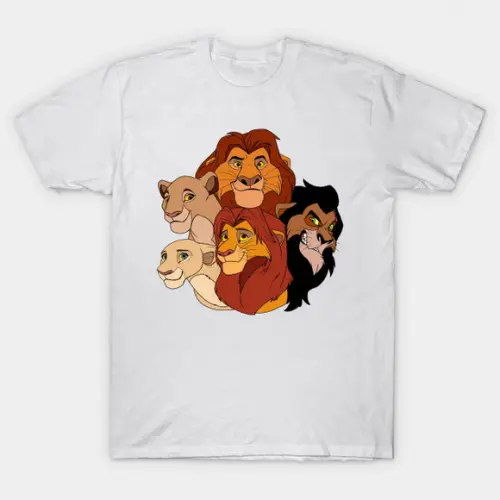 Camiseta Rei Leão Family