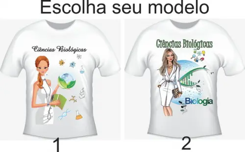 Camiseta Curso Ciências Biologicas - Biologia