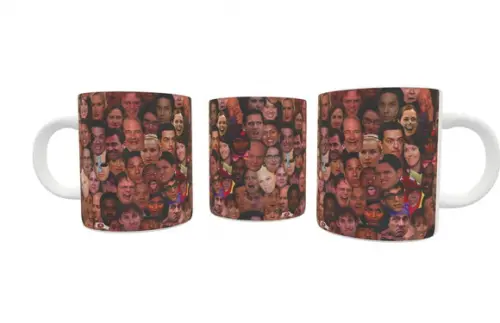 Caneca Seriado The Office Faces