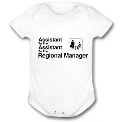 Body para Bebê - Assistant To The Assistant - The Office