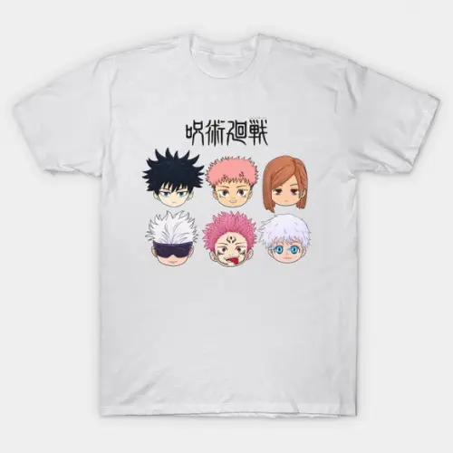 Camiseta Chibi Jujutsu Kaisen