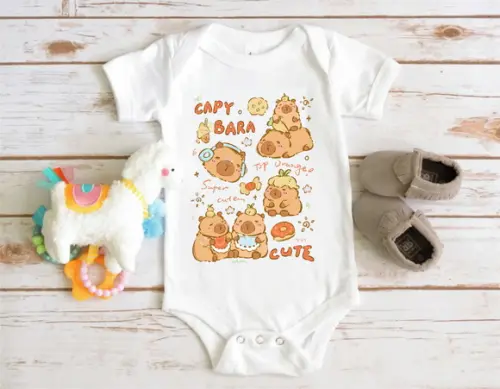 Body para Bebê Capybara Baby Capivara