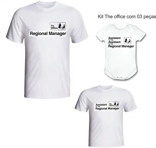 Camiseta The Office Assistant To The Manager Kit c/03