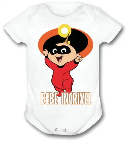Body Bebê Incrível - Zezé - Personalizado