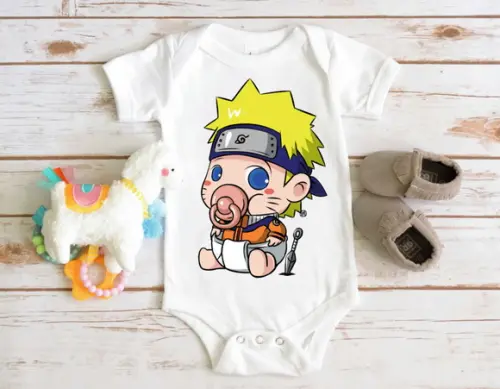 Body para Bebê Baby Naruto