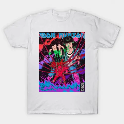 Camiseta Eddie Munson The Master Of Puppets Stranger Things